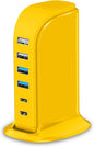 45W USB Charging Station, 6-Port Hub by TechGadgetsInYourMind
