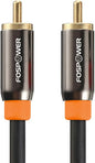 FosPower Digital Audio Coaxial Cable Premium S/PDIF RCA Male to RCA Male by FosPower