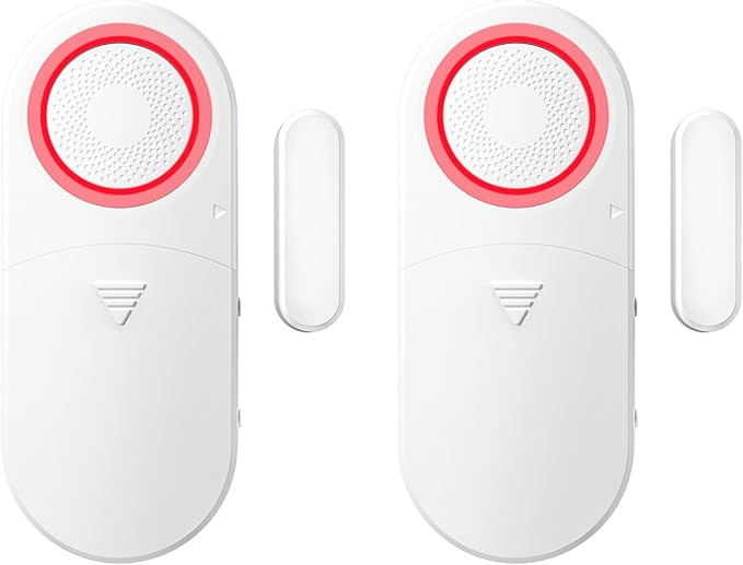 Freezer Door Alarm with Delay When Left Open, Door Chime Window Open Alarm by Satisure