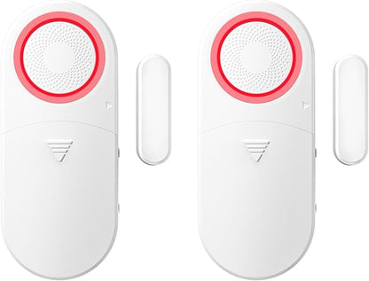 Freezer Door Alarm with Delay When Left Open, Door Chime Window Open Alarm by Satisure