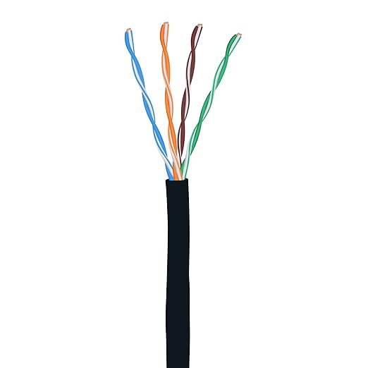 Elite CAT5E Riser, UTP 24AWG, Solid Bare Copper, UL Certified, Bulk Ethernet - Image 2