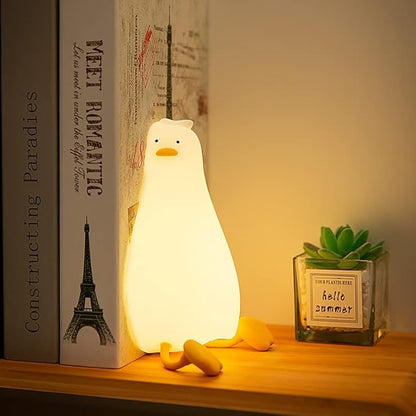 Lying Flat Duck Night Light, 3 Level Dimmable LED Nursery Nightlight, Cute - Image 6