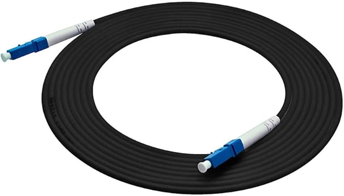 Jeirdus 150M LC to LC Outdoor Armored Simplex 9/125 SM Fiber Optic Cable Jumper - Image 4