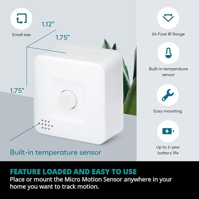 Centralite by Ezlo Micro Motion Sensor - Image 2
