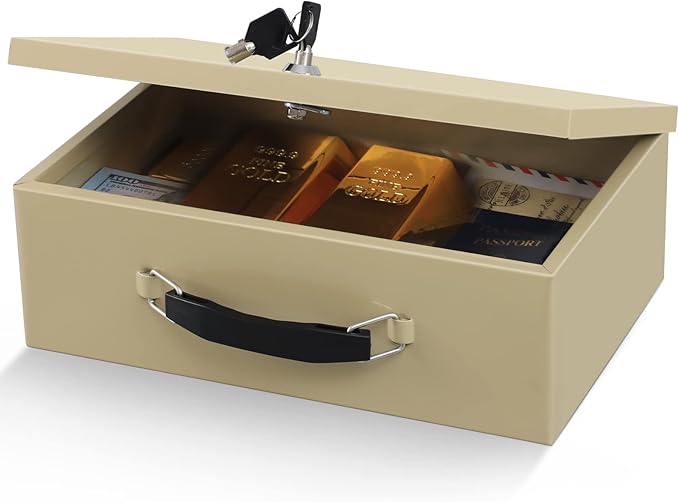 xydled Fire Resistant Safe Fire Safe Box by xydled