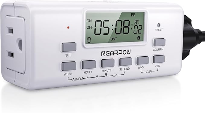 NEARPOW Digital Timer for Lamp by NEARPOW