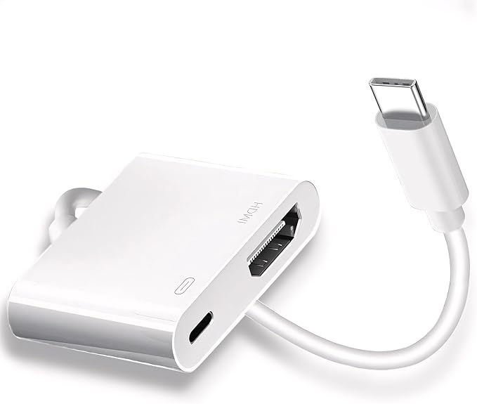 Kinhaly USB C to HDMI for TV, 4K@60Hz Type C to HDMI Adapter by Kinhaly