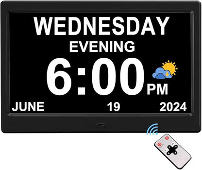 CAZOKASI Extra Large Impaired Vision Digital Alarm Clock by CAZOKASI