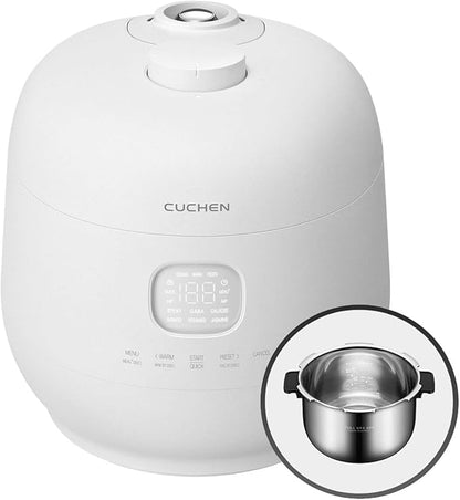 CUCHEN CRH-TWS1010PWUS, Full Stainless Inner Pot, Induction Heating Dual by CUCHEN