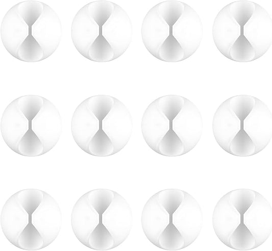 12 Pack Cable Clips, Znben Wire Organizer Holder Adhesive Cord Management by Znben