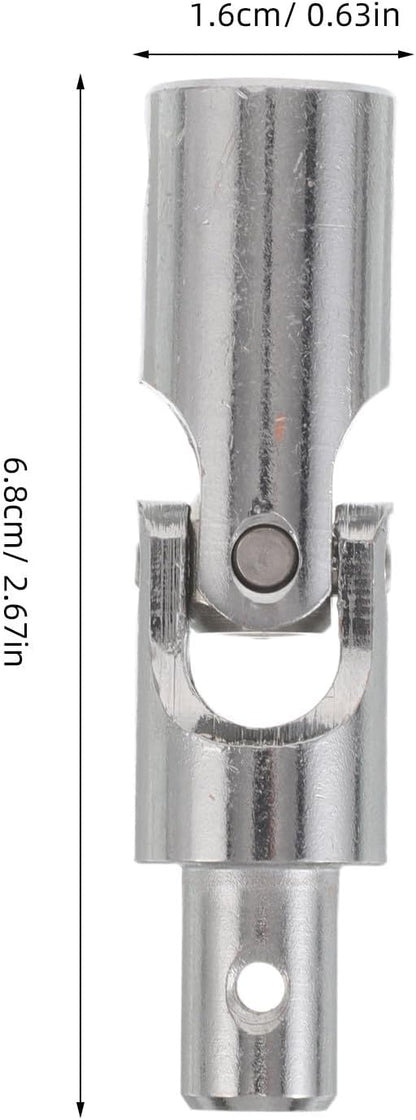 Universal Joint Shaft Coupler for Roller Shutter Window Opener and Awning Hand Crank Rotatable U Joint Connector Quiet Smooth Operation 2-Pack