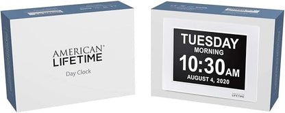 American Lifetime 【New 2025】 Dementia Digital Clock - Image 4