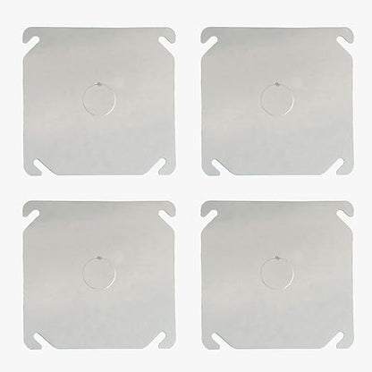 4 Packs Square Electrical Box Cover by KK+magsun