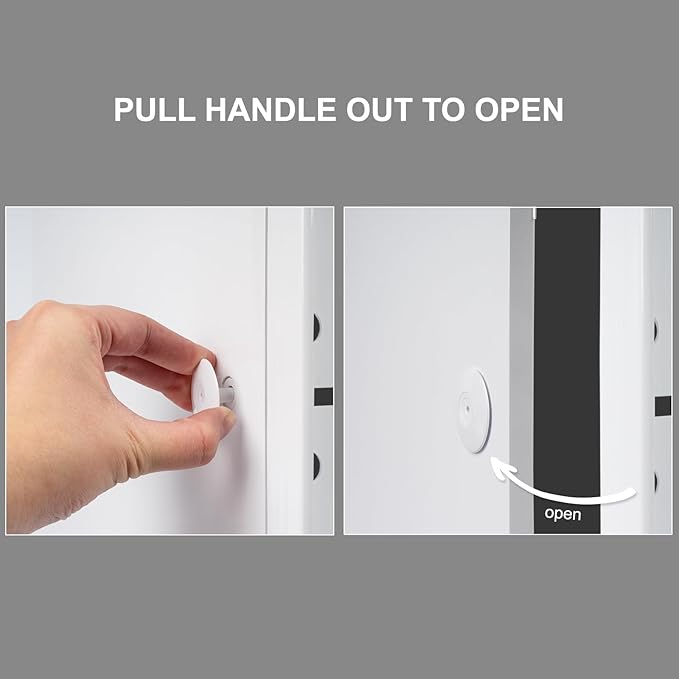 17.5" x 17.5" White Plastic Access Panel. Service Shaft Door Panel. Plumbing - Image 5