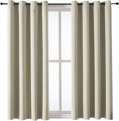 ChrisDowa Grommet Room Darkening Curtains - Image 7