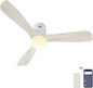 SMAAIR 52 Inch Flush Mount Smart Ceiling Fan by SMAAIR