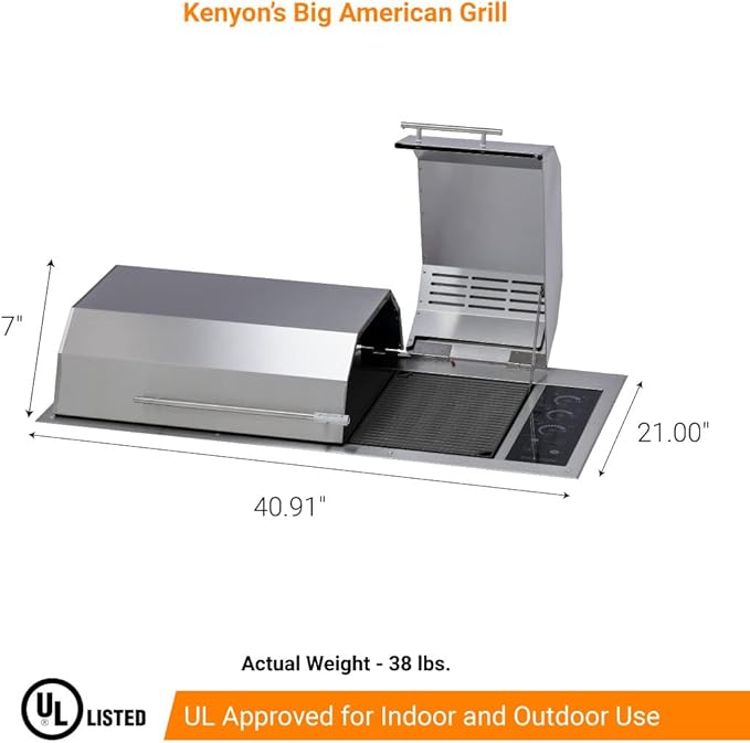 Kenyon The Big American Grill, Electric Grill - Image 2