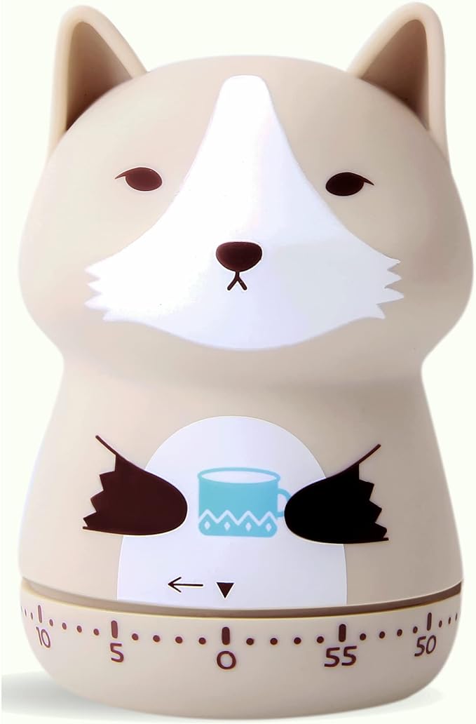 NUOSWEK Mechanical Kitchen Timer, Cute Animal Timer by NUOSWEK