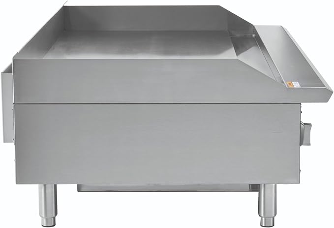 Kratos 48" Wide Commercial Countertop Griddle, Gas Hot Plate - Image 3