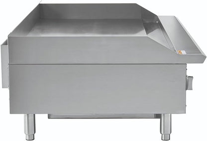 Kratos 48" Wide Commercial Countertop Griddle, Gas Hot Plate - Image 3