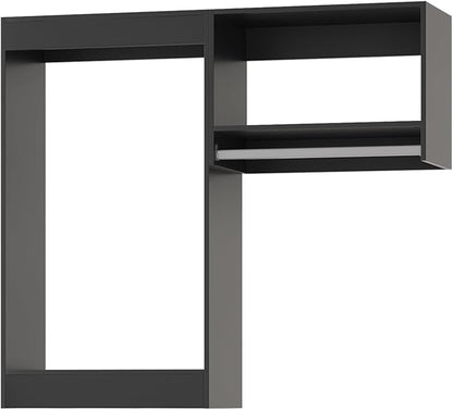Modular Closet System, Wood Tower Closet Storage - Image 8