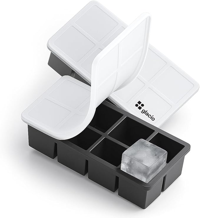 Ice Cube Molds – 2-Pack Silicone Trays - Image 3