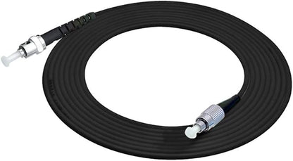 Jeirdus 15M FC to ST Outdoor Armored Simplex 9/125 SM Fiber Optic Cable Jumper - Image 4
