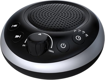 Rechargeable Portable Brown Noise Machine 2000mAH Large Battery Sound White by iDealSleep