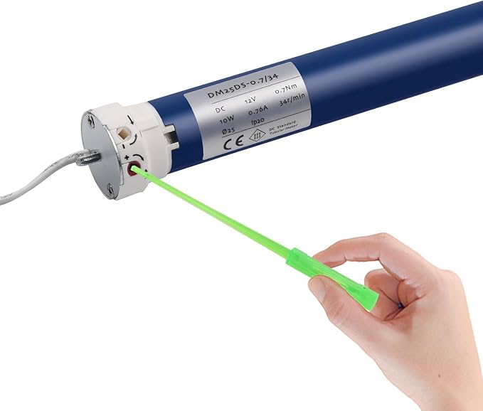 Rollerhouses DM25DS 12V RV Electric Roller Shade Replacement Motor RV Motorized by Rollerhouses