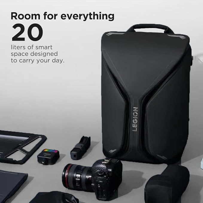 Lenovo Legion 16-inch Armored Gaming Backpack GB900, 20L Capacity, - Image 2