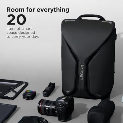 Lenovo Legion 16-inch Armored Gaming Backpack GB900, 20L Capacity, - Image 2