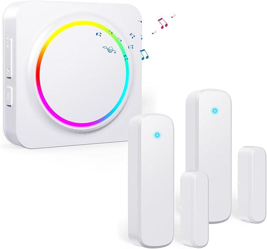 Door Chime, Door Sensor Chime When Door Opens, BITIWEND Door Entry Alarm by BITIWEND