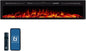 Touchstone Smart Electric Fireplace-The Sideline 84" Wide-in Wall Recessed by TouchstoneHomeProducts