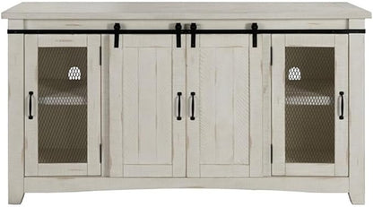 Martin Svensson Home Rustic 65” Solid Wood TV Stand - Image 7