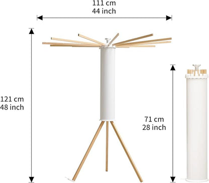 JOOM Tripod Clothes Drying Rack, Garment Rack Portable and Foldable Space - Image 2