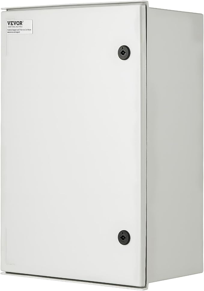 VEVOR Fiberglass Enclosure 23.6 x 15.7 x 9.1 Electrical Enclosure Box NEMA 3X - Image 12