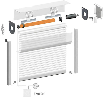 AC 110V/220V Hardwired Wall Controller | Roller Shutter Switch - Image 7