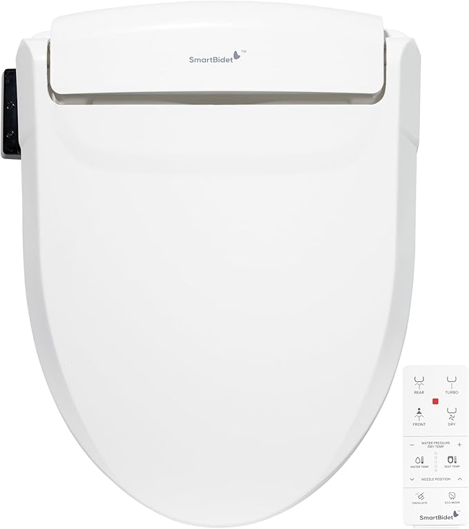 SmartBidet® SB-1000WE Electric Smart Bidet Toilet Seat by SmartBidet