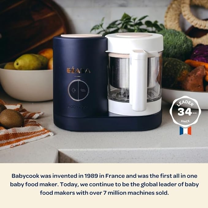 BEABA Babycook Neo Baby Food Maker | Non-Toxic Glass & Stainless Steel | - Image 3