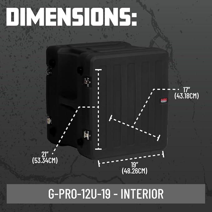 Gator Cases Pro Series 12U Rack Case - Image 6
