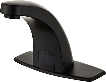 Budget-Friendly Halo Sanitary Touchless Faucet, Matte Black by HALOSANITARY