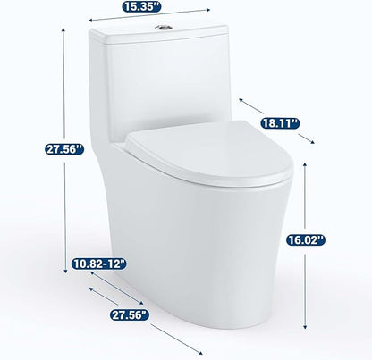 One Piece Toilet - Image 2