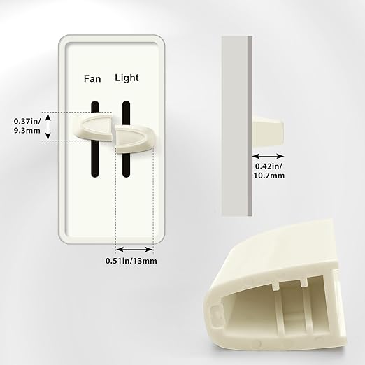 Hoolerry 2 Pcs Dimmer Switch Knob Dimmer Replacement Knob Compatible - Image 2