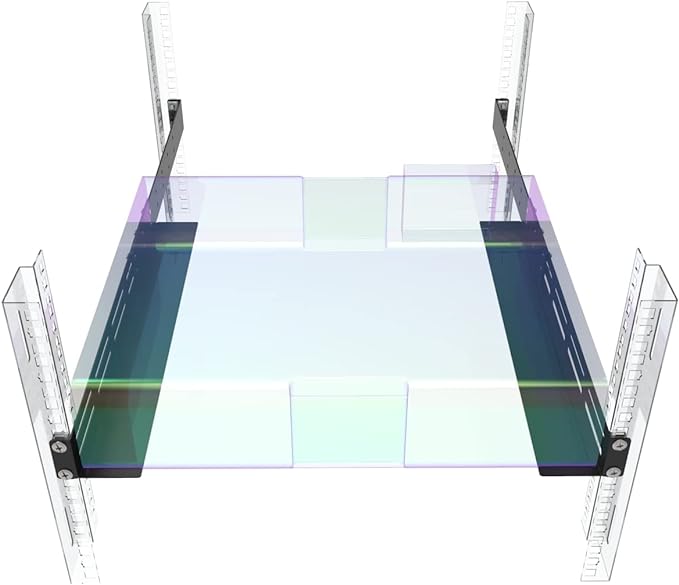 QiaoYoubang 1U Universal Rack Mount Rails- 4-Post Server Rack Shelf Rail 16-29 - Image 4