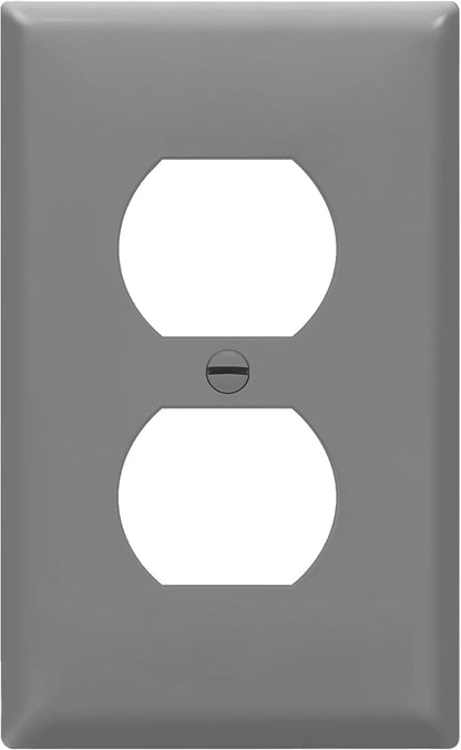 ENERLITES Duplex Receptacle Outlet Wall Plate, 1-Gang 4.50" x 2.76", by Enerlites