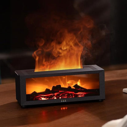 Essential Oil Diffuser, Fireplace Flame Oil Diffuser - Image 7