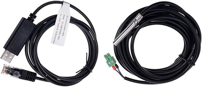 EPEVER Remote Temperature Sensor RTS and Monitoring Adapter RS485 to USB by iSunergy