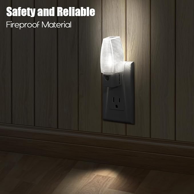 Emotionlite Plug in Night Light, Neutral White LED Nightlight, Dusk to Dawn - Image 3