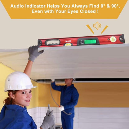 24 inch Digital Magnetic Level, Digital Smart Torpedo Level Tool - Image 5