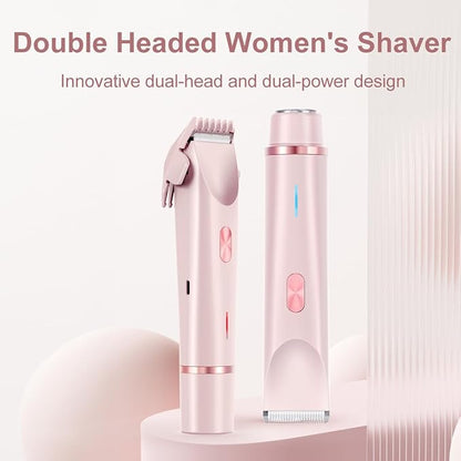 Bikini Trimmer for Women 2 in 1 Dual Head - Image 6